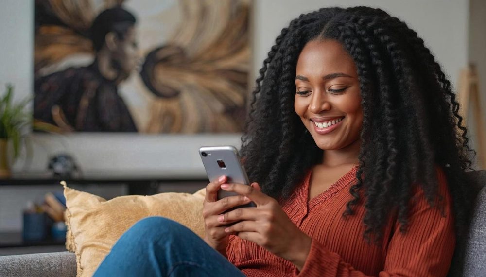 use a braided hair for her